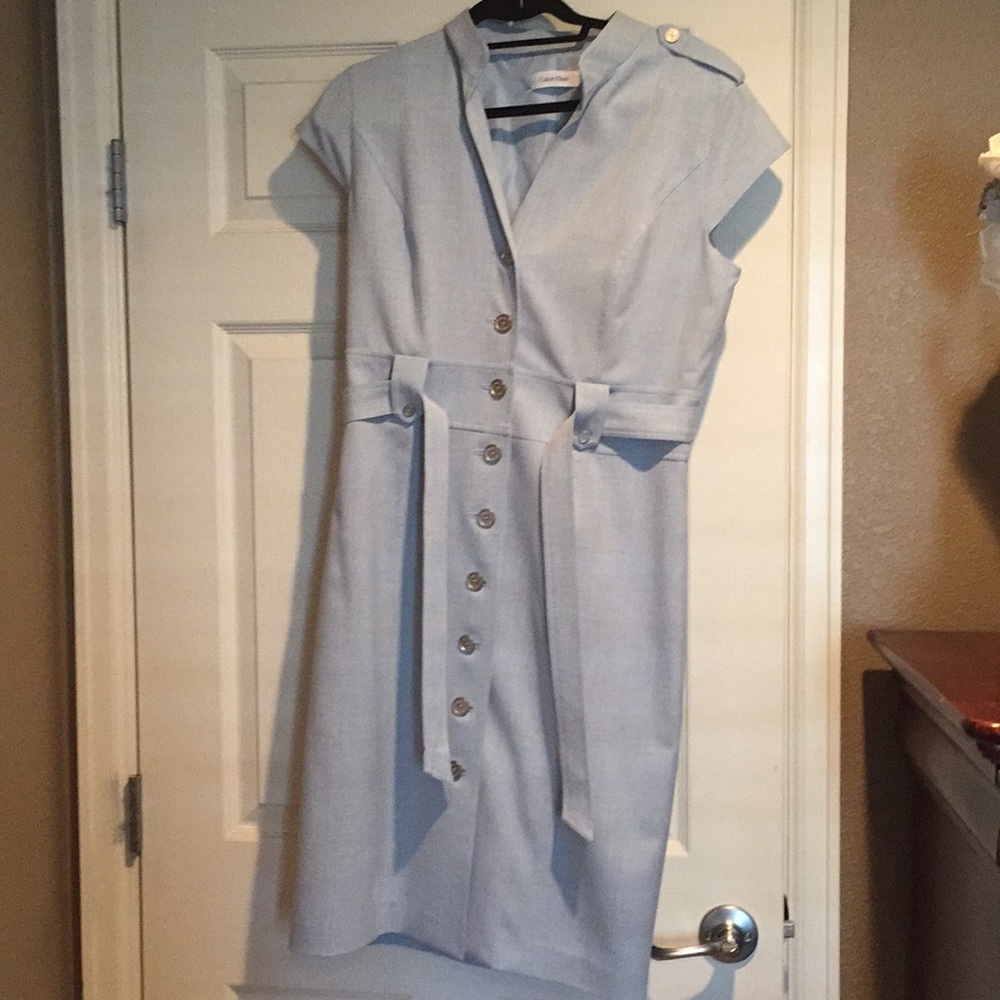 Calvin Klein light blue summer dress